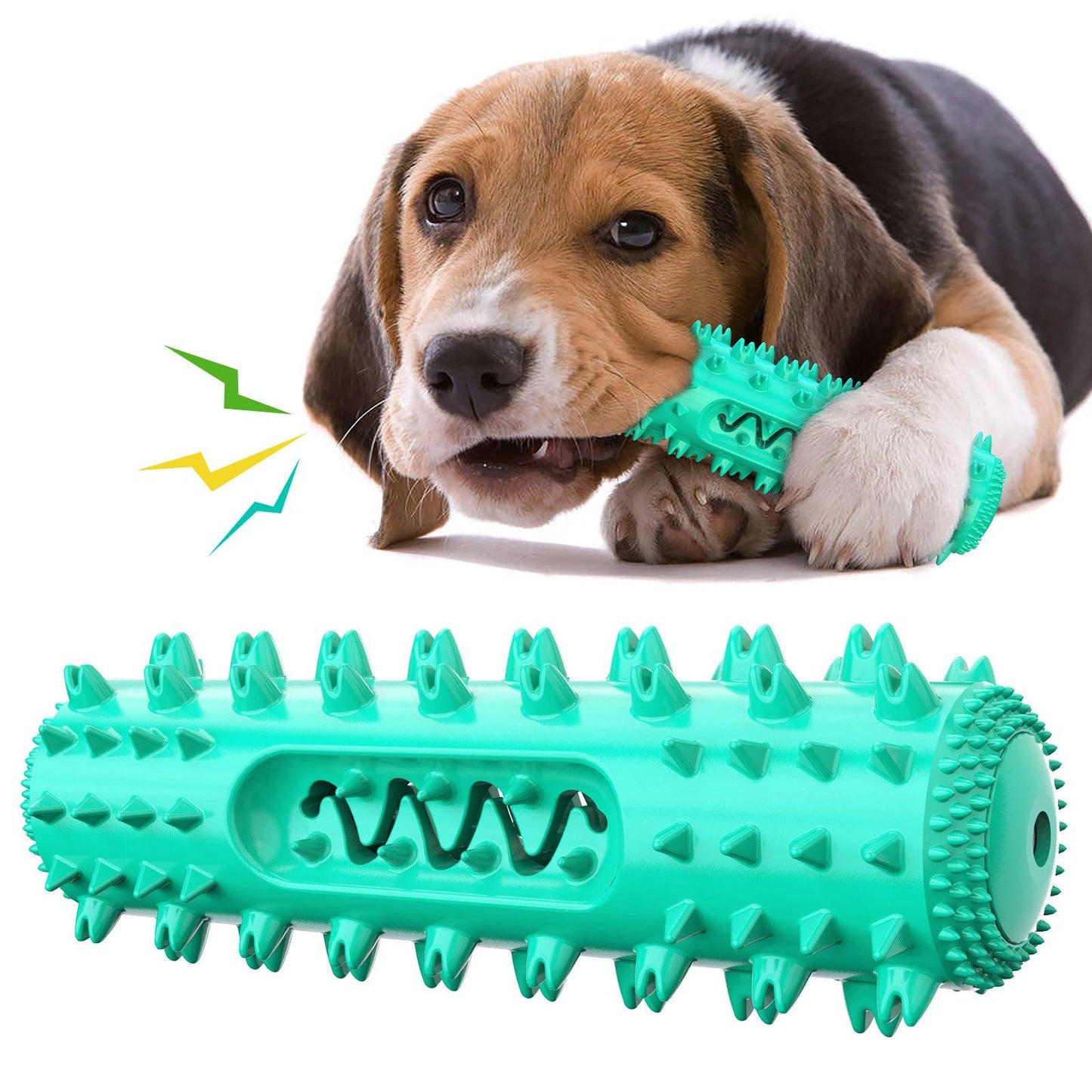 Pet Dental Delight — Interactive Dog Toothbrush & Teething Toy