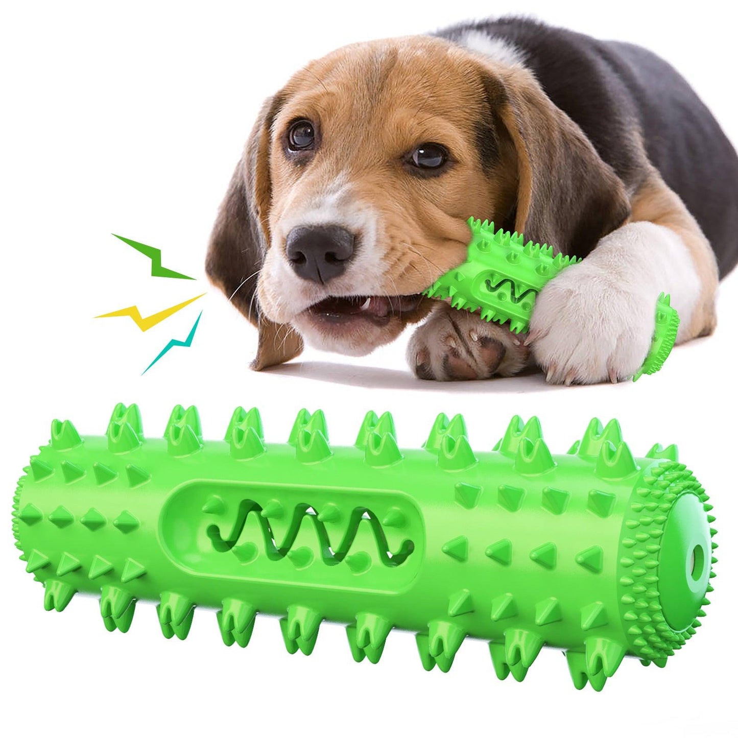 Pet Dental Delight — Interactive Dog Toothbrush & Teething Toy