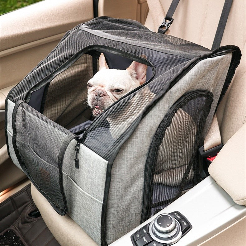 Portable Foldable Car Waterproof And Hard-wearing Pet Cage Waterproof Thickened 