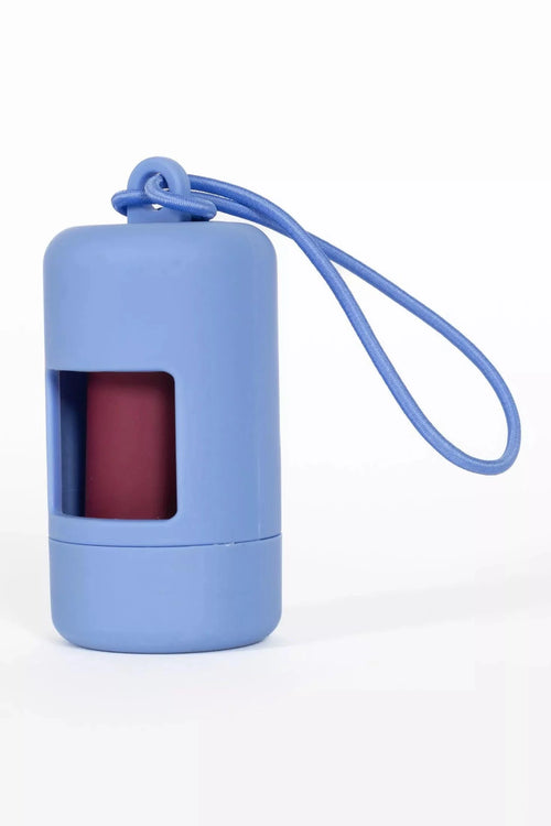 Cornflower Blue Dog Waste Bag Dispenser