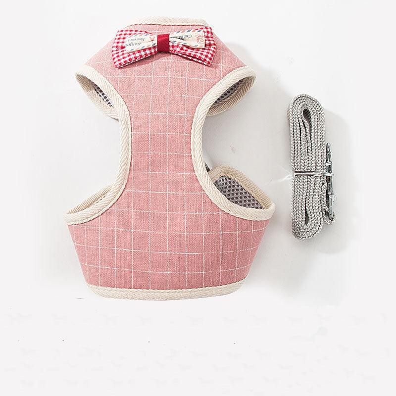 Breathable Mesh Pet Leash for Dogs & Cats