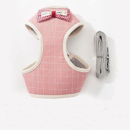 Breathable Mesh Pet Leash for Dogs & Cats