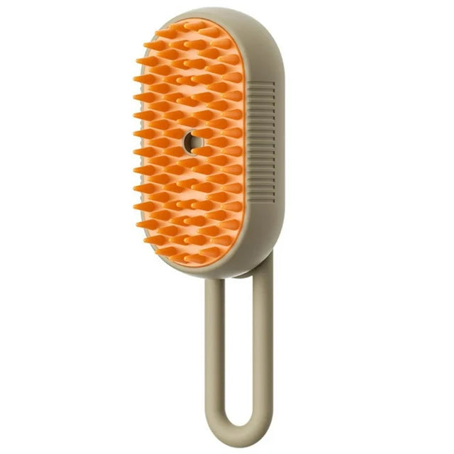 Cat Steam Brush Steamy Dog Brush 3 In 1 Electric Spray Cat Hair Brushes For Mass
